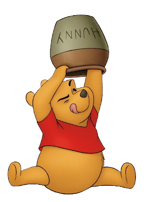 Winnie the Pooh and Honey Pot
