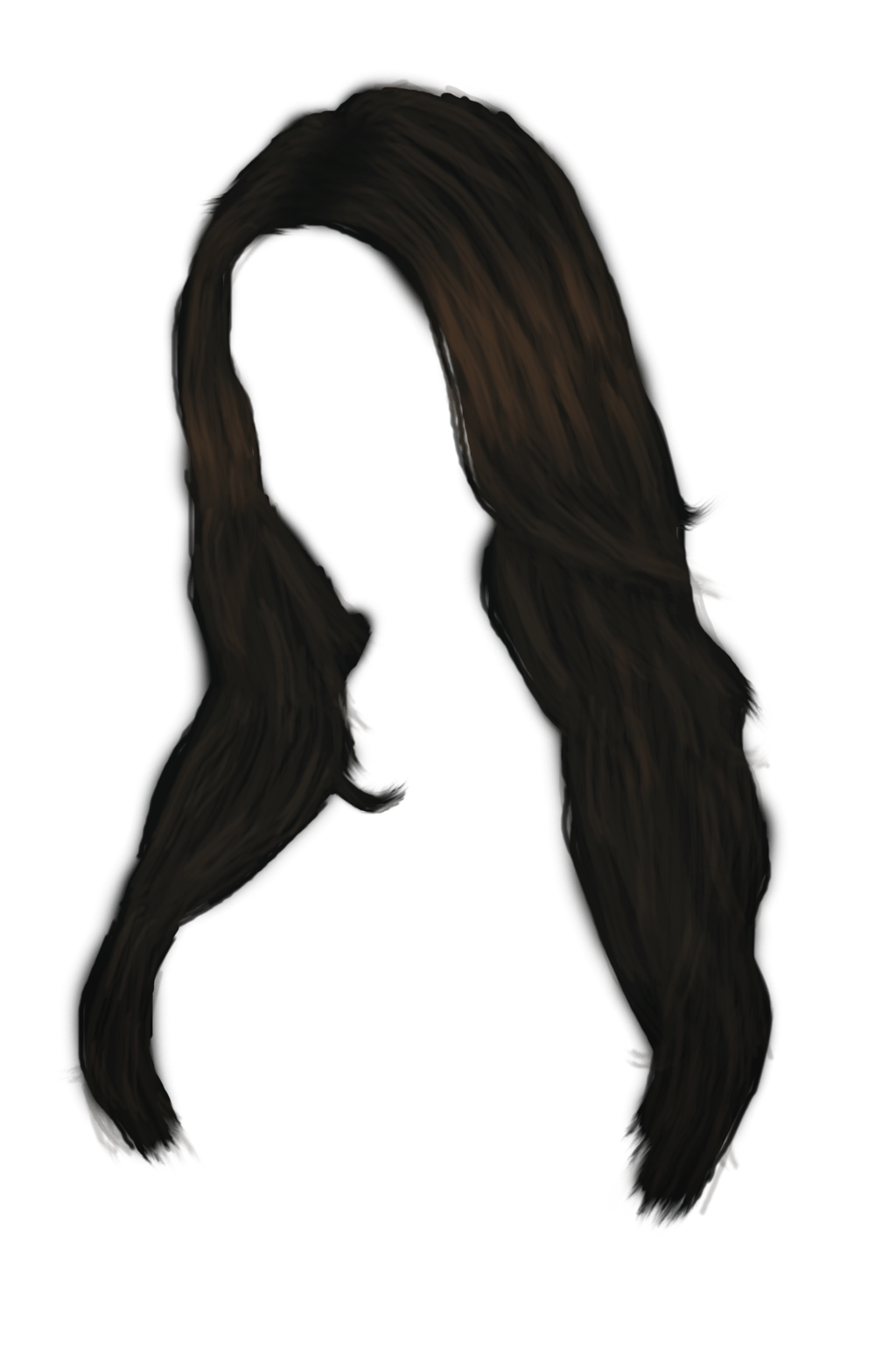 35+ Trends For Transparent Long Black Hair Png - Holly Would Mother