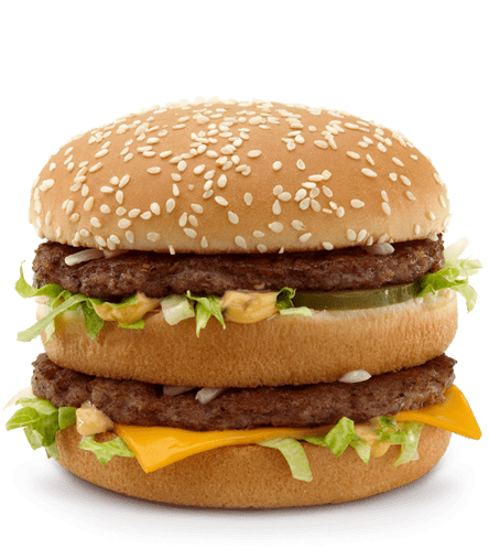 Mcdonald S Big Mac Transparent Png Stickpng