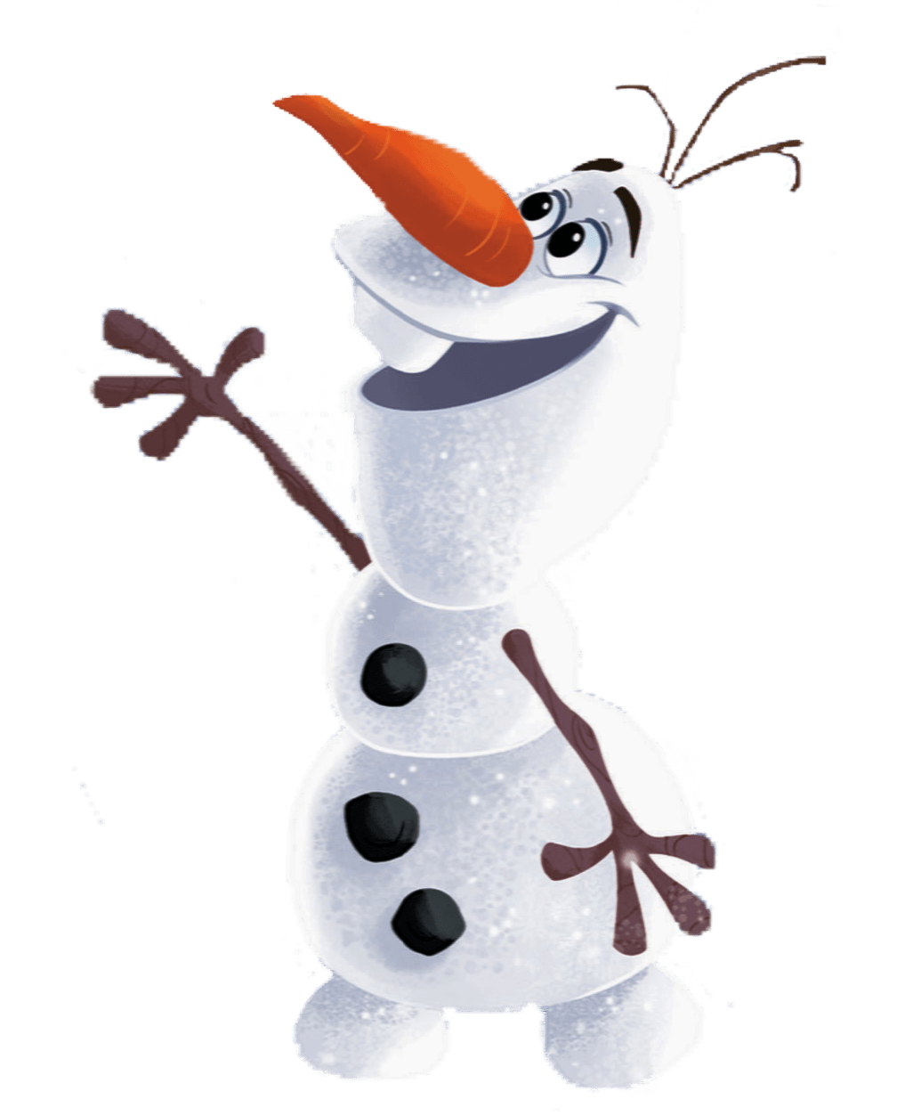 Olaf Looking Up Transparent Png Stickpng